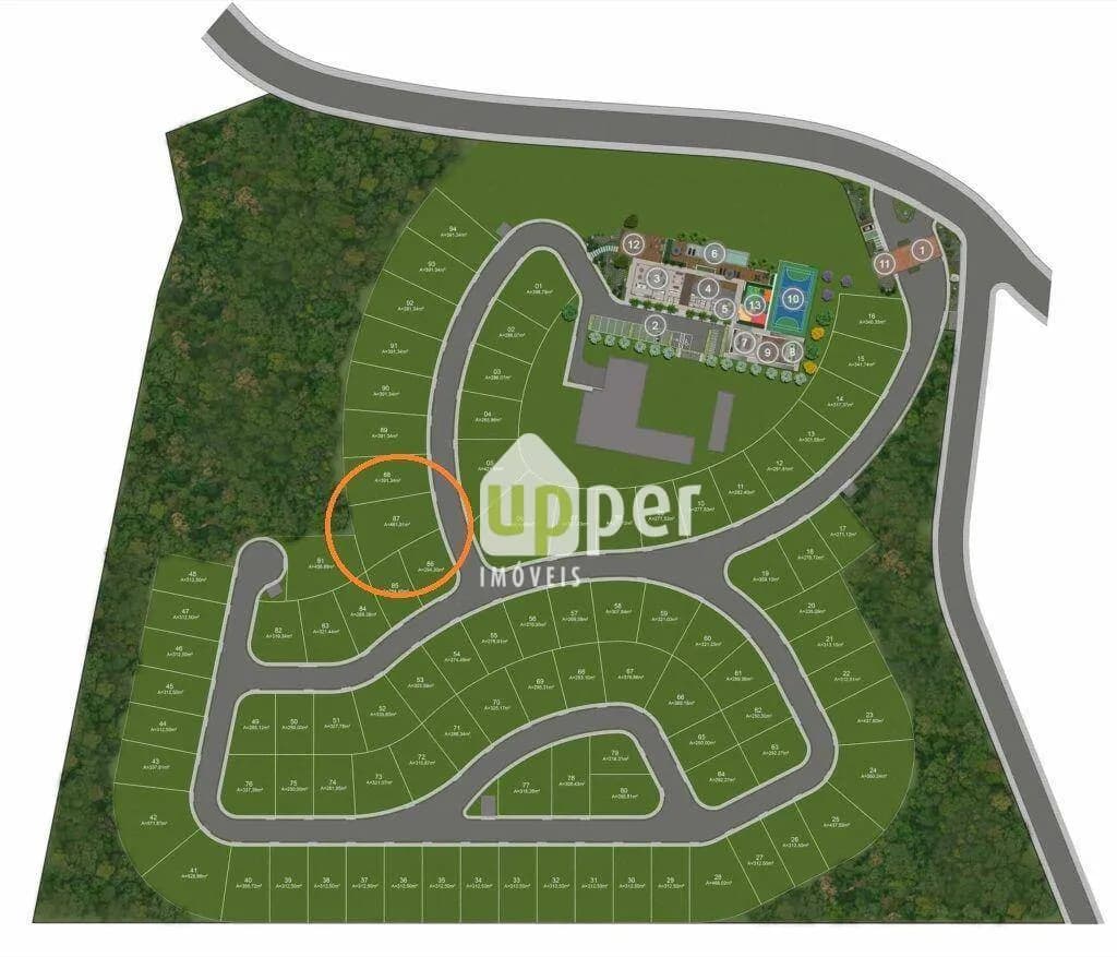 Terreno à venda, 461m² na região do bairro Itoupava Norte, próximo à Rua 4 de Fevereiro, Blumenau
