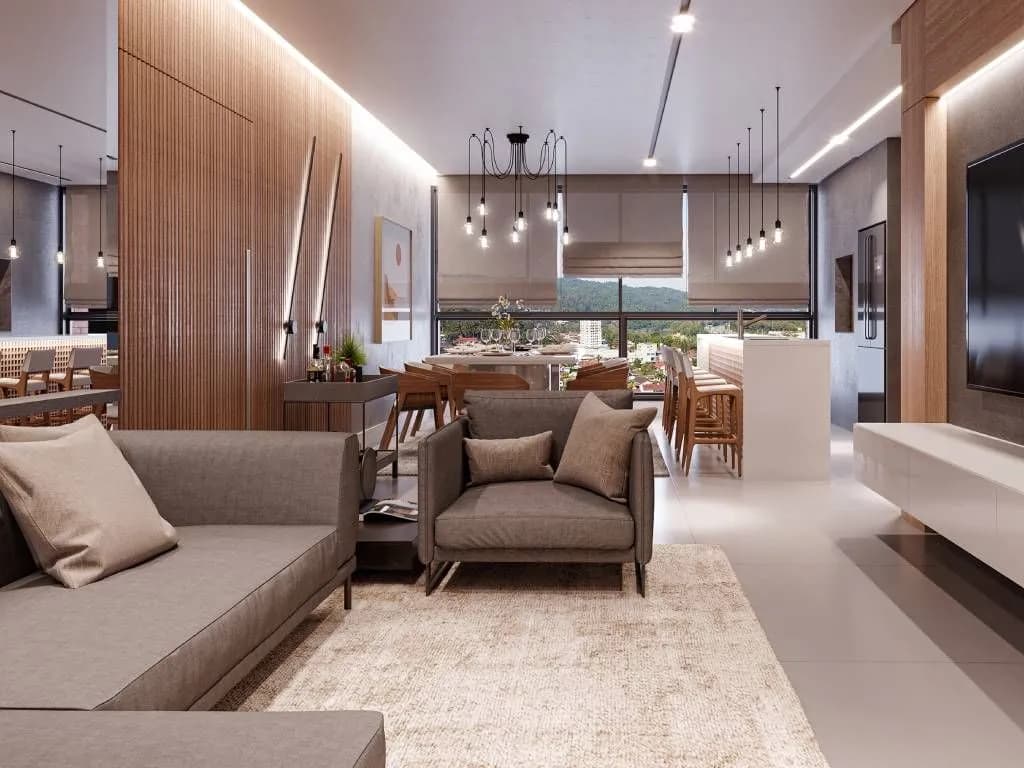 Apartamento à venda com 3 quartos, sendo 1 suíte, 2 vagas, 171m² na região do bairro Vorstadt, próximo à Rua Silvano Cândido da Silva Sênior, Blumenau